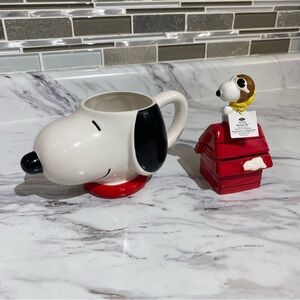 New Westland Giftware‎ Peanuts Snoopy Mug & Salt & Pepper shaker set